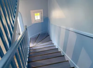 Mozet Peinture Peintre Loudeac Escaliers Et Boiseries